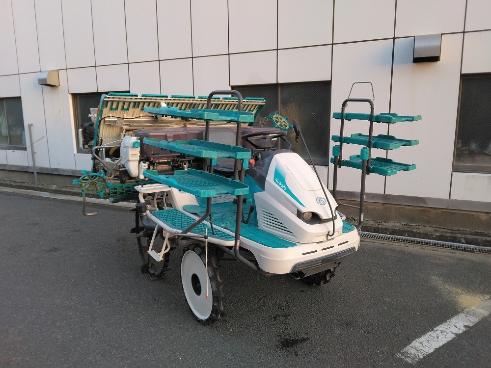 【H-3344】中古品 Kubota クボタ 田植え機 EP67 F 6条植え 18馬力 使用時間 846h ガソリン 肥料機【引き取り限定・静岡県浜松市】拍卖