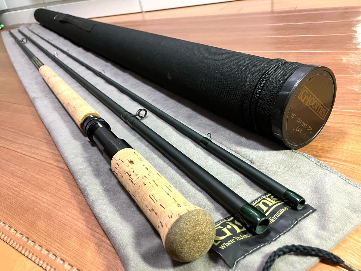 ★即決!稀少 Gルーミス GL4 FR 18010/11-3 15'0 #10-11 3ピース 美品!ケース・袋付き 梱包費無料 G LOOMIS ★拍卖