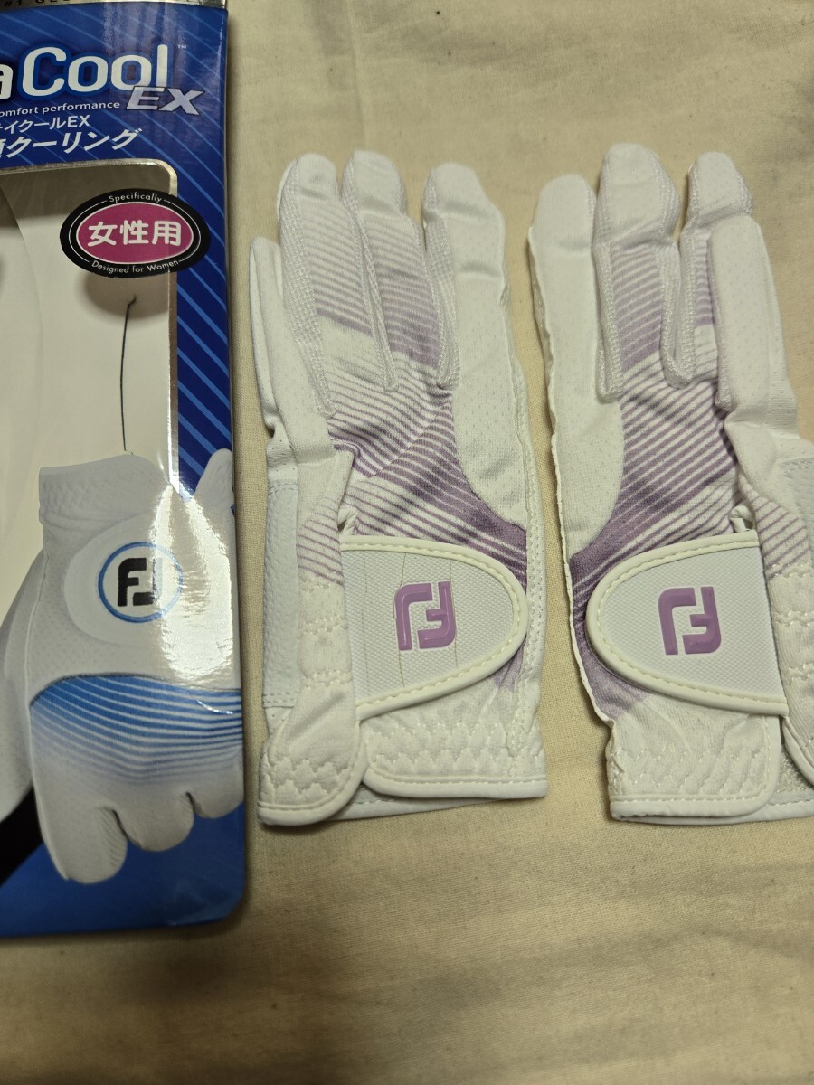 両手 18cm ゴルフ フットジョイ StaCool EX グローブ 新品拍卖
