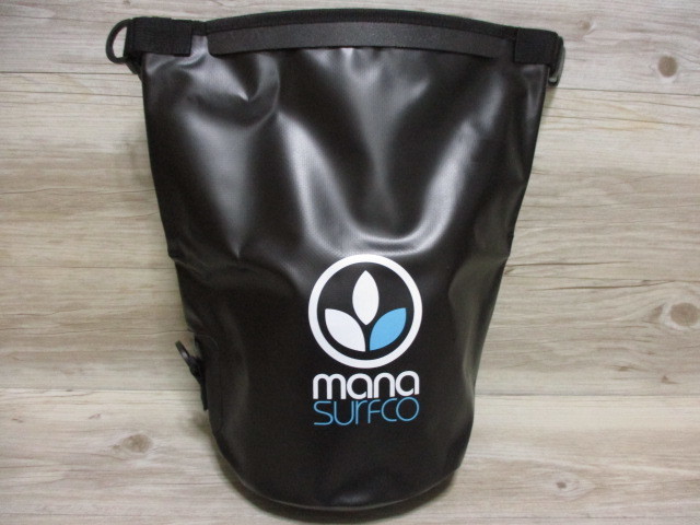 MANA SURF CO★15L 防水 小型 マナサーフ ウォーター プルーフ バッグ スモール ショルダー 黒 ブラック アウトドア/釣り 小物入れ B-20拍卖
