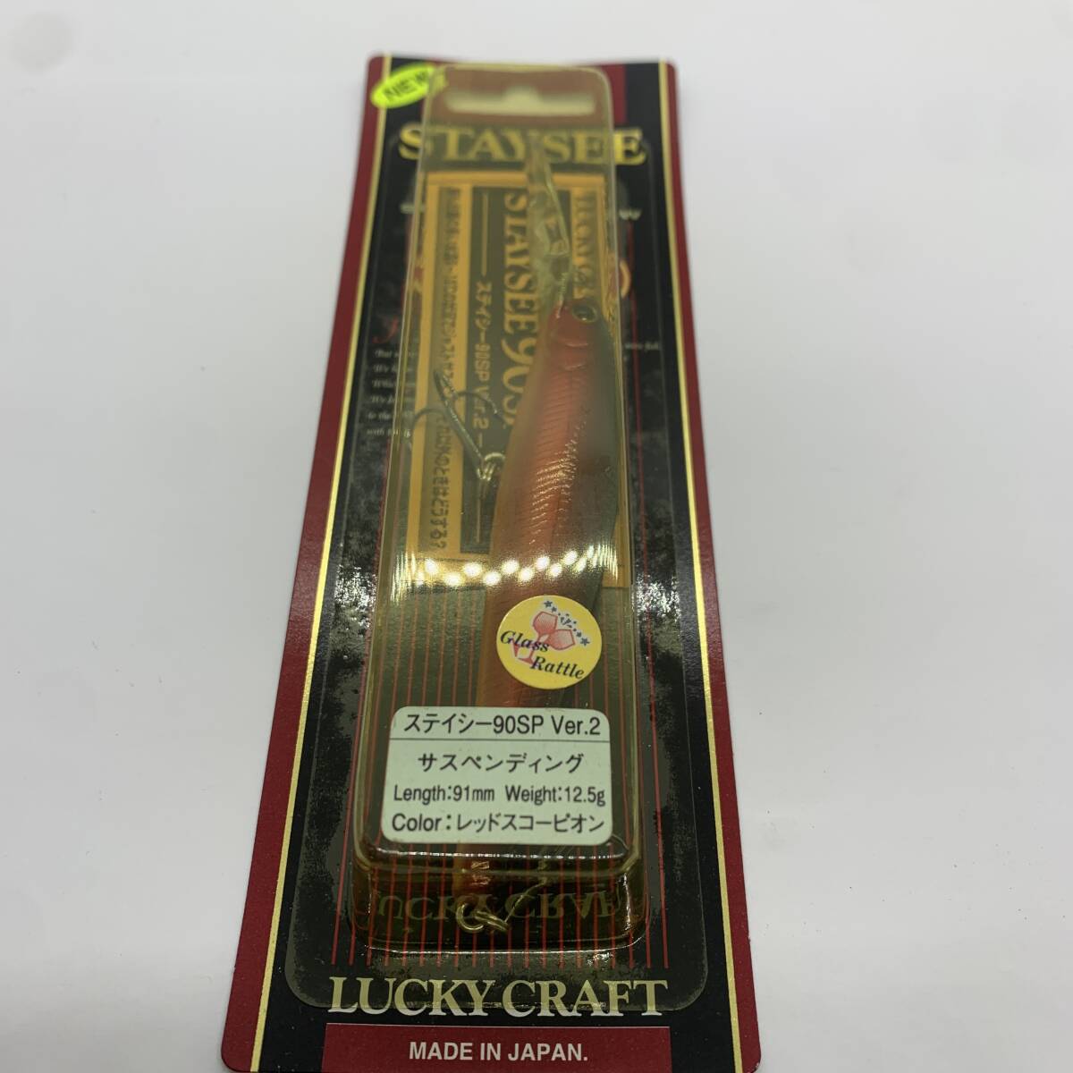 I-97425 ラッキークラフト LUCKYCRAFT ステイシー 90SP Ver 2 レッドスコーピオン拍卖