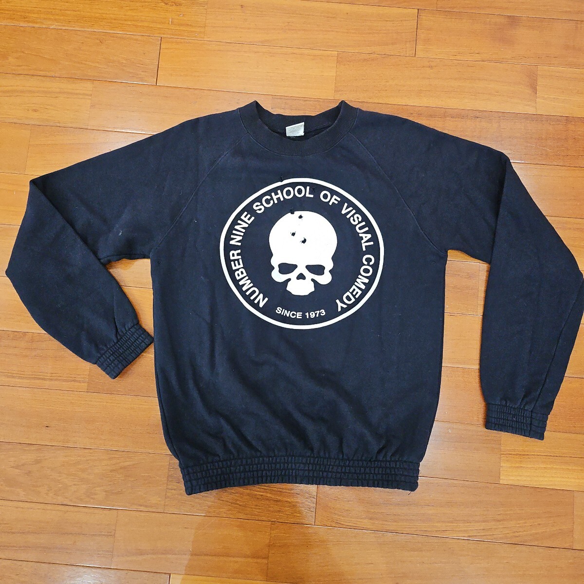 Number (N)ine 2001SS TIME MIGRATION Archive Skull Sweatshirt 00s rare t-shirt ナンバーナイン アーカイブ スカル スウェット 拍卖