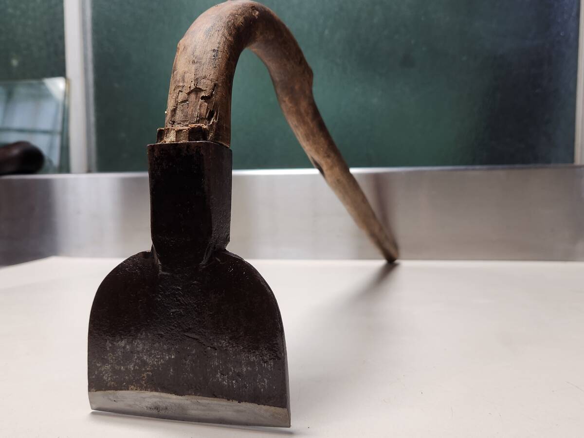 大工道具 チョウナ 梁ハツリ 匠の技 自然木拍卖