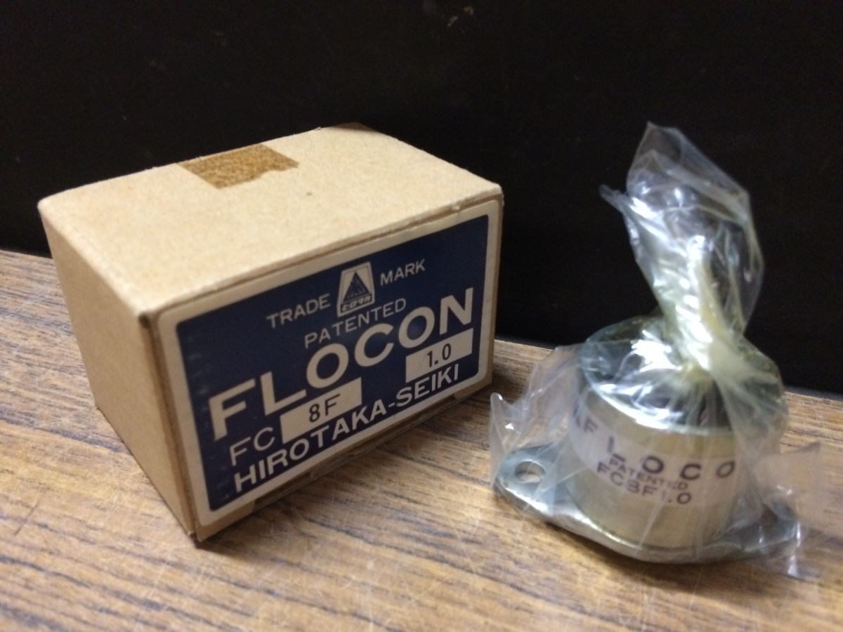 EE263 ヒロタカ精機 フローティングコネクター(FLOCON) FC8F 1.0 吸収 フロコン ジョイント 部品 箱付き 新品未使用/60拍卖