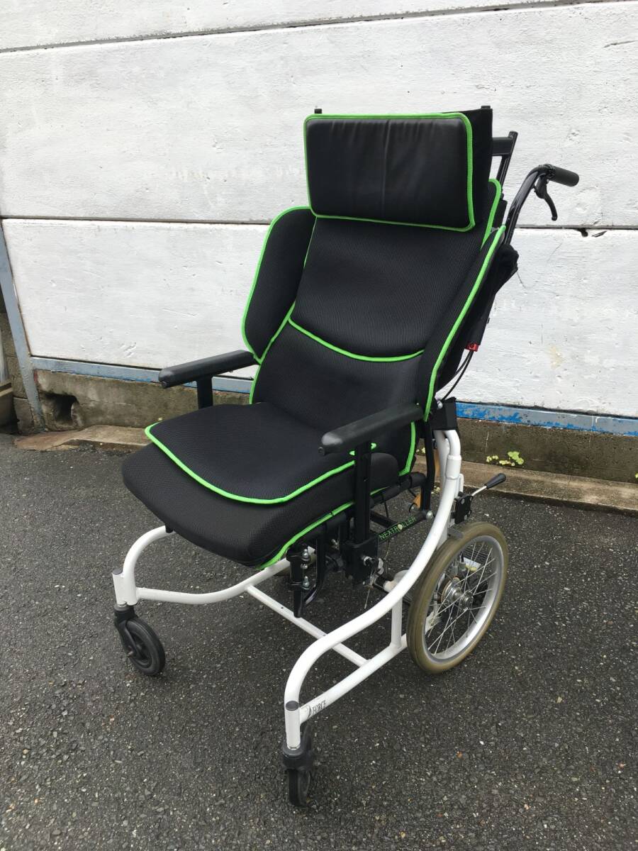 FF353 MiKi/ミキ リクライニング車椅子 NEXTROLLER 多機能 介助式/直接引取のみ拍卖