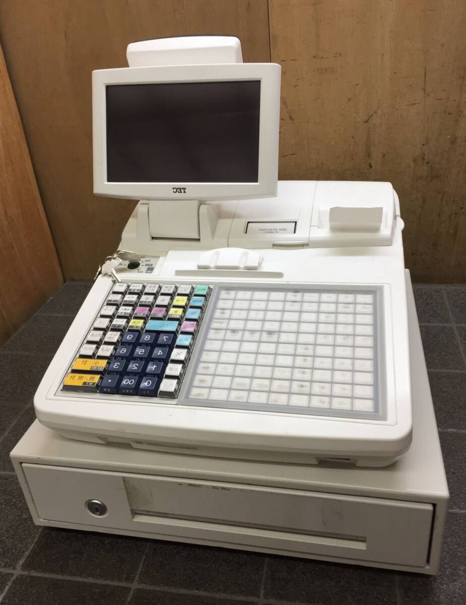 FF2005 TEC 電子レジスター FS-2055 動作周波数50-60Hz 36W 鍵付 2019年 /160拍卖