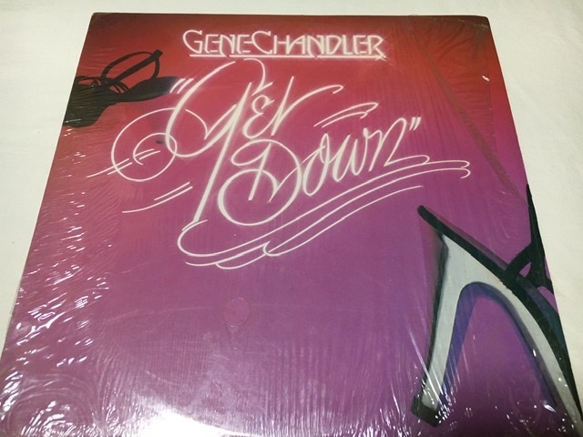 GENE CHANDLER GET DOWN LP ジーン チャンドラー シュリンク付き拍卖