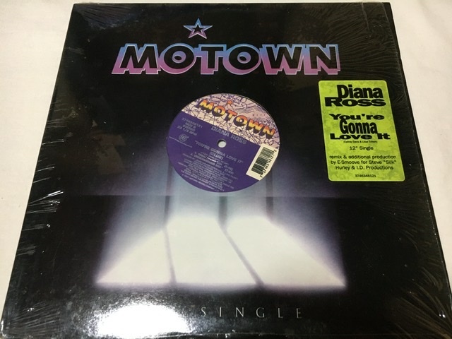 DIANA ROSS YOU'RE GONNA LOVE IT 12inch ダイアナ ロス E-SMOOVE シュリンク付 MOTOWN拍卖