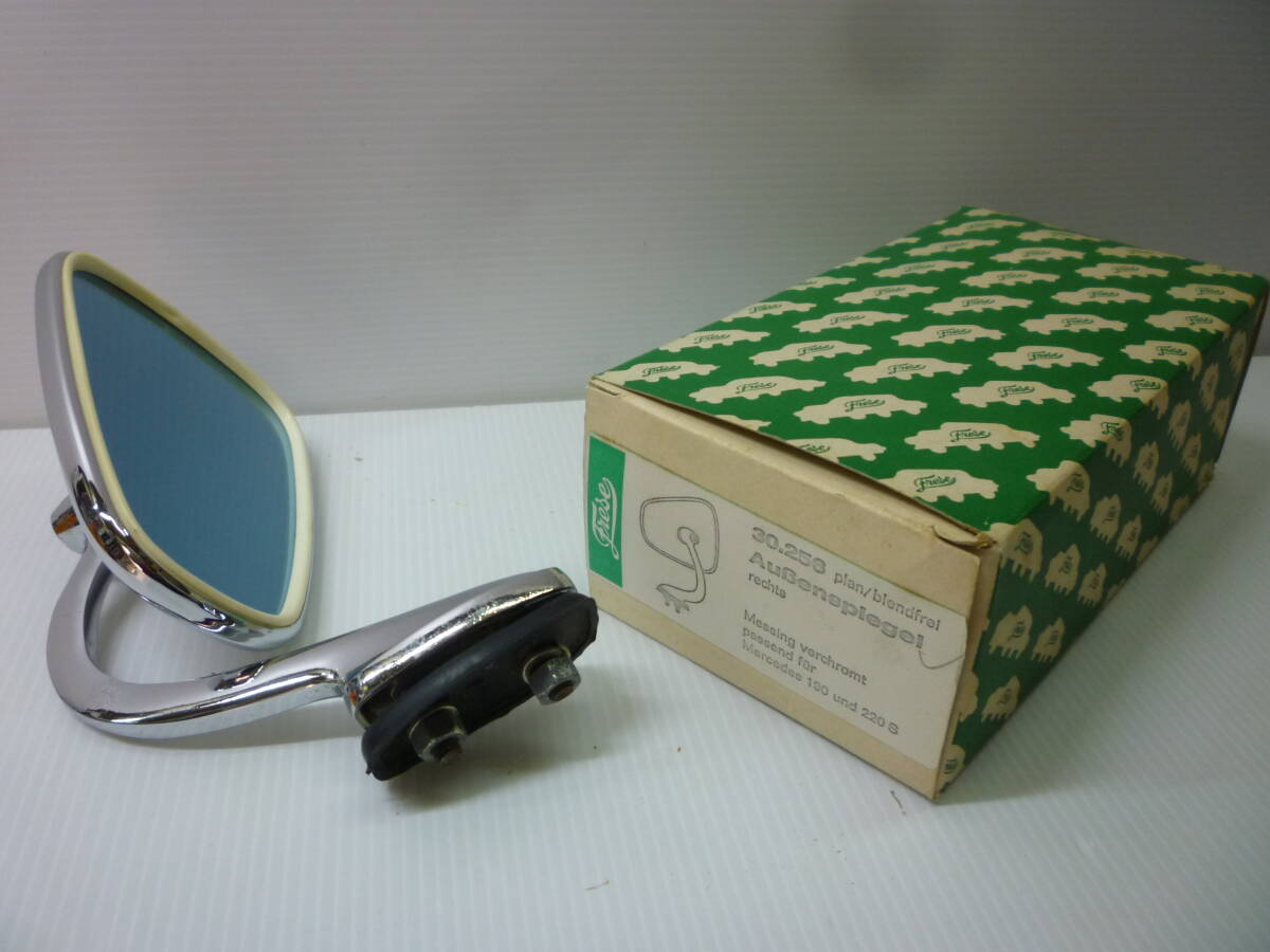 ラスト 美品 右用 オールド ベンツ W180 ミラー 190 220S/30.256/frase/AUBENSPIEGEL/検)W110 220SEB W113 130SL W113 250SL 1960年代拍卖