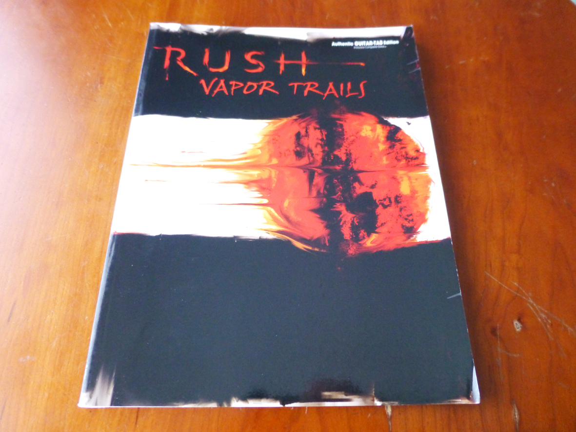洋書 ギタースコア ラッシュ ヴェイパー・トレイルズ RUSH VAPOR TRAILS拍卖