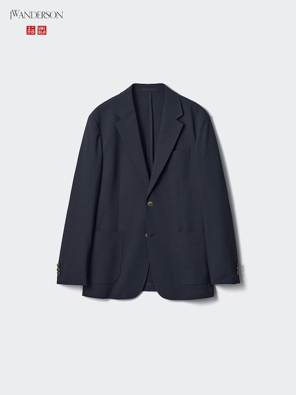 UNIQLO JWANDERSON 感動ブレザー Mサイズ ネイビー 金ボタン コラボ 2025年モデル JW テーラードジャケット拍卖