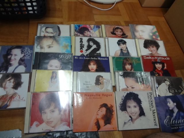 松田聖子 アルバム CD セット 23枚+おまけ 選書 ベスト best シングル 郷ひろみ 拍卖