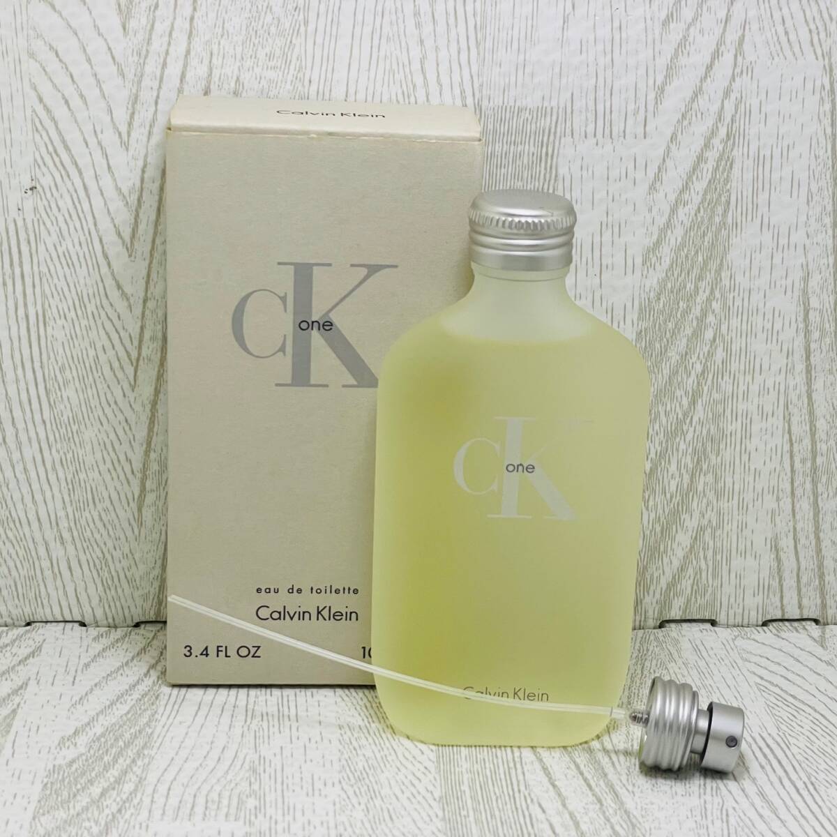 未使用品 個人保管品 Calvin Klein カルバンクライン CK ONE シーケーワン オーデトワレ スプレイ 100ml アメリカ製 香水拍卖