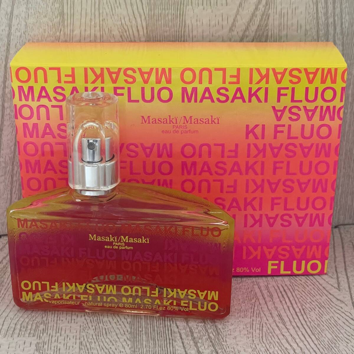 中古品 Masaki Matsushima マサキ・マツシマ マサキ フルオ オードパルファム 80ml スプレー フランス製 香水拍卖