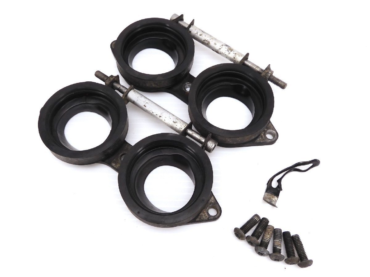 0【評価A】 ZX10R ZX-10R ZXT00C ニンジャ 実動 純正 インシュレーター インマニ セット 始動動画有拍卖