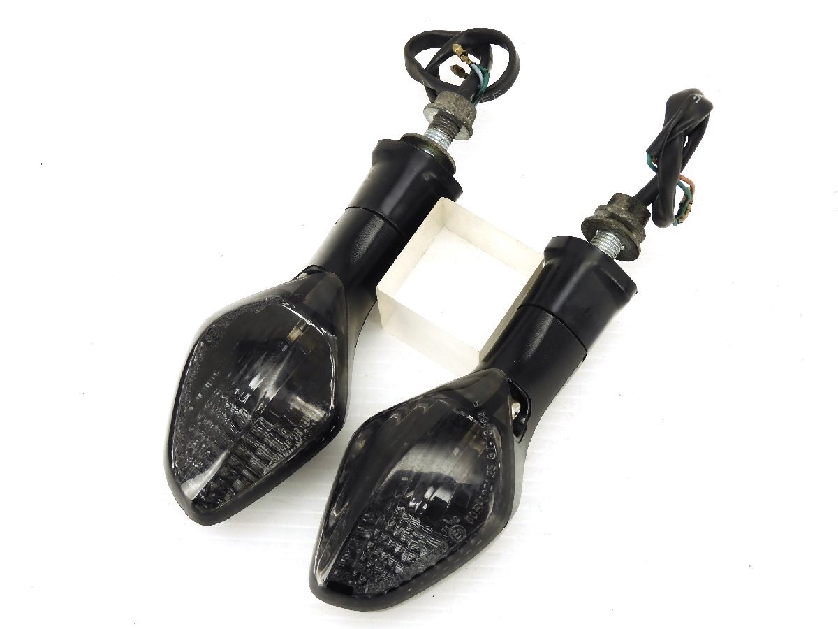 60【評価S】 グロム GROM JC75 実動 純正 リア ウインカー 左右 セット スモーク レンズ 点灯動画有拍卖