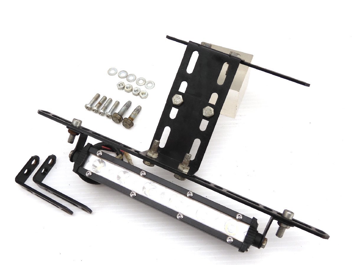 80【評価A】 ビューエル XB9R ファイアーボルト 実動 社外 LED ヘッドライト ステー セット 点灯動画有 走行距離32,694km BUELL XB12R拍卖