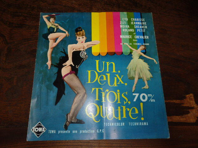 映画プレスシート「c1048 ブラック・タイツ(折れ有り)」シド・シャリース ジジ・ジャンメール拍卖