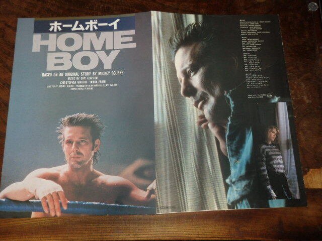 映画プレスシート「d337 ホームボーイ HOME BOY(大判)」ミッキー・ローク拍卖