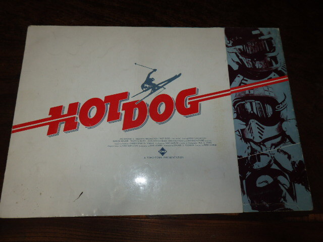 映画プレスシート「d385 HOTDOG ホットドッグ(大判)」パトリック・ハウザー拍卖