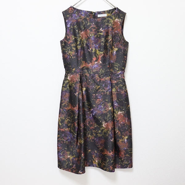 バーニーズニューヨーク BARNEYSNEWYORK ワンピース ロング ノースリーブ 総柄 a866556n拍卖