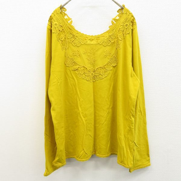 アズノウアズ ドゥバズ AS KNOW AS de base トップス カットソー 花刺繍 レース a952481拍卖