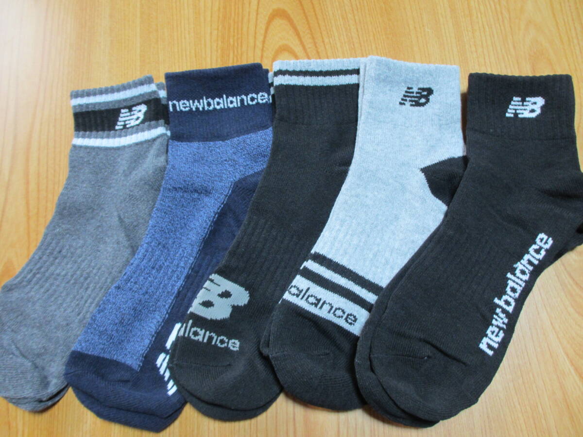 ◆◆◆ニューバランス◆短ソックス25~27cm5足セット②◆◆◆拍卖