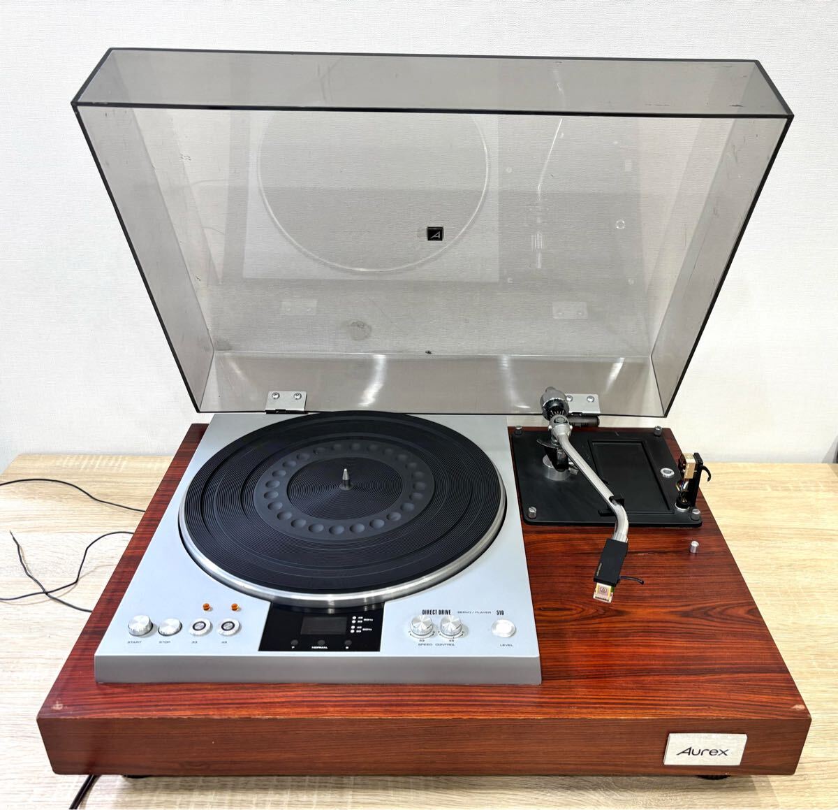 Aurex オーレックス MODEL SR-510 レコードプレーヤー ターンテーブル 【中古/現状品/通電確認済み】 拍卖