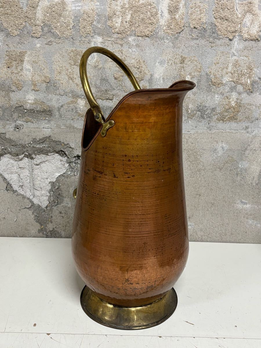 イタリア製 アンブレラスタンド/傘立て RAME A MANO LAVORATO OTTONE ヴィンテージ 送料無料拍卖