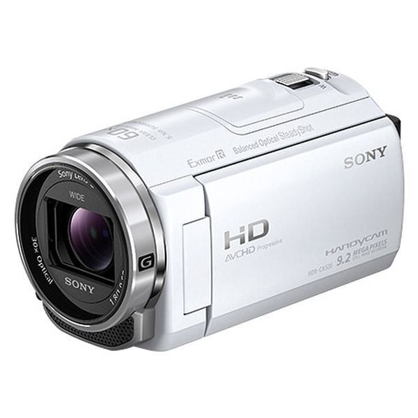 中古 1年保証 美品 SONY HDR-CX535 ホワイト拍卖
