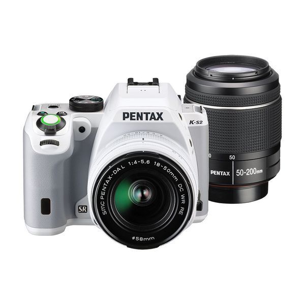 中古 1年保証 美品 PENTAX K-S2 ダブルズームキット ホワイト拍卖