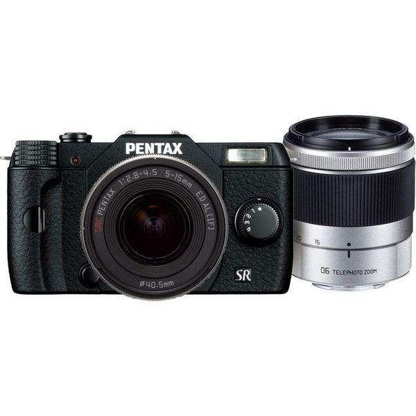 中古 1年保証 美品 PENTAX Q10 ダブルズームキット ブラック拍卖