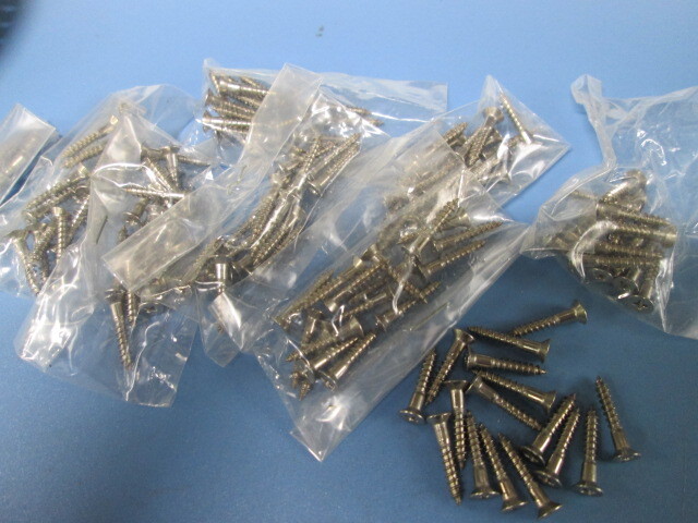 ステンレス 木ネジ 2.7×16 144本【SUS木捻子 +皿頭】拍卖