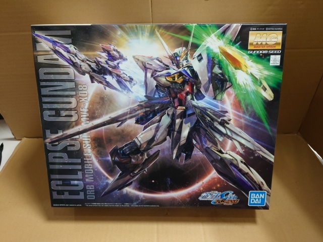 B-1482 未組立品◇プラモデル バンダイ 機動戦士ガンダムSEED ECLIPSE 1/100 MG エクリプスガンダム 拍卖