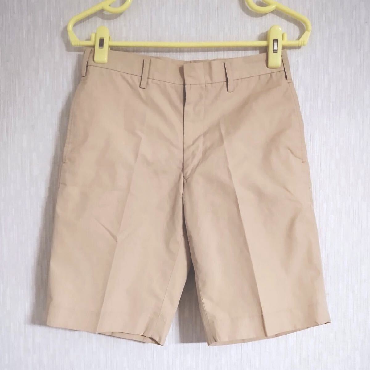 無地 ハーフパンツ The Harvard company ベージュ 半ズボン ショートパンツ拍卖