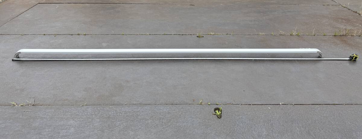 角パイプ★パブコ★3740mm★1本★アルミ製★サイドバンパー用★サイドガード用★即決★パ67H9拍卖