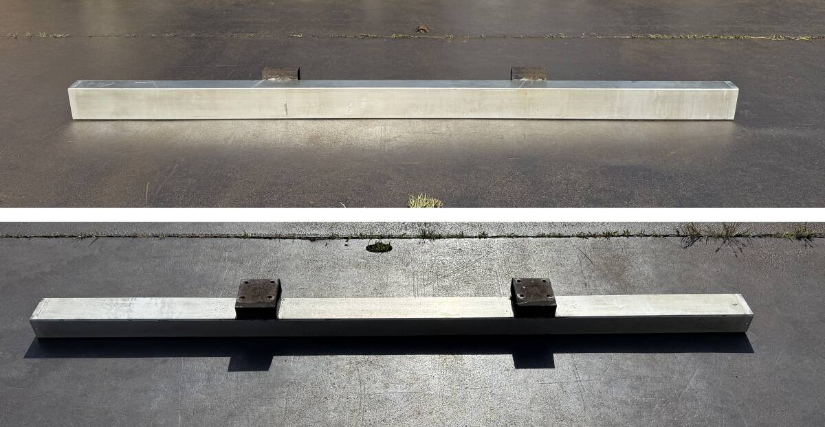 リアバンパー★本体のみ★アルミ製★231CM★D6W★追突防止★即決★D698Y2拍卖