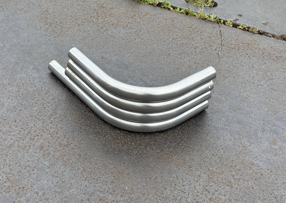 丸パイプコーナー★ステンレス製★π数27mm★Φ27★4本★加工用★サイドバンパー用★サイドガード用★即決★27C16M2拍卖