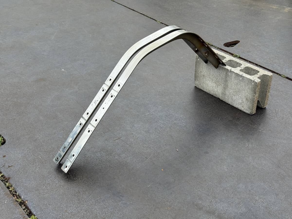 ブラケット★3段式★2本★ステンレス製★790mm×520mm★サイドバンパー用★サイドガード用★取付ステー★即決★デコトラ★スA19H拍卖