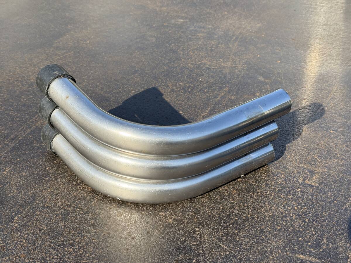 丸パイプコーナー★ステンレス製★π数34mm★Φ34★3本★加工用★サイドバンパー用★サイドガード用★即決★34L1G拍卖