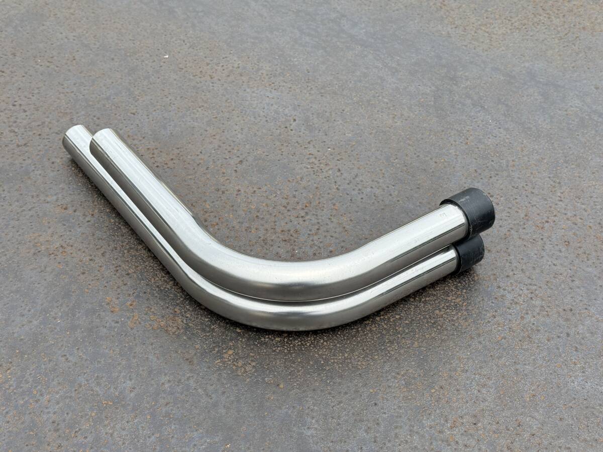 丸パイプコーナー★ステンレス製★π数34mm★Φ34★2本★加工用★サイドバンパー用★サイドガード用★即決★34V9X5拍卖
