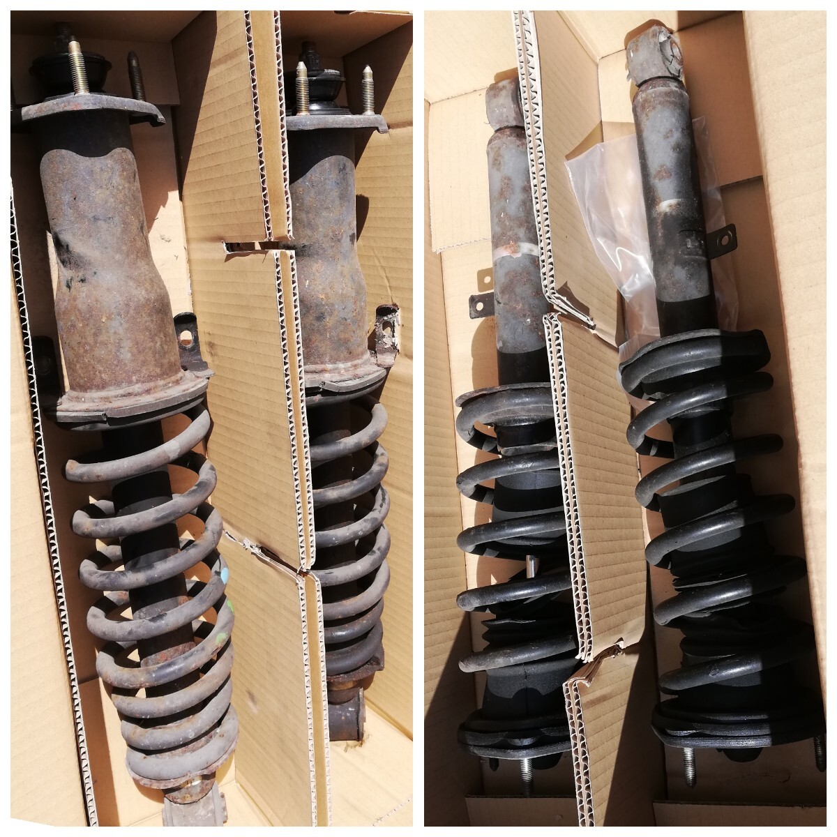 17 クラウン アスリートV / FR 純正 ストラット サス ショック 1台分拍卖