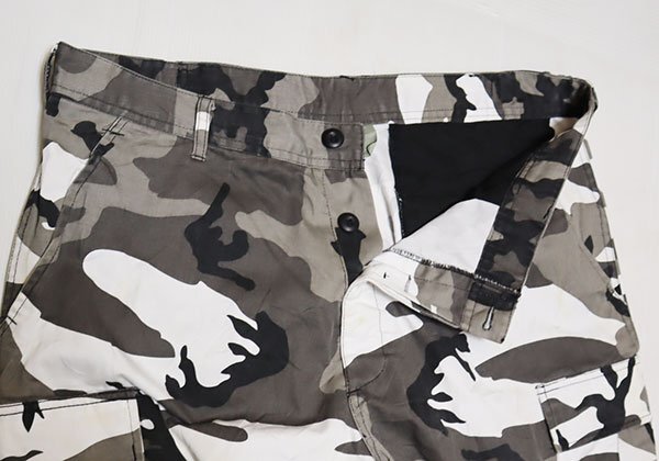 MP86ロスコROTHCOアメリカ古着カーゴパンツ迷彩ミリタリーパンツTROUSERSワークパンツLコンバットパンツ/シティーカモ柄オールドスタイル拍卖
