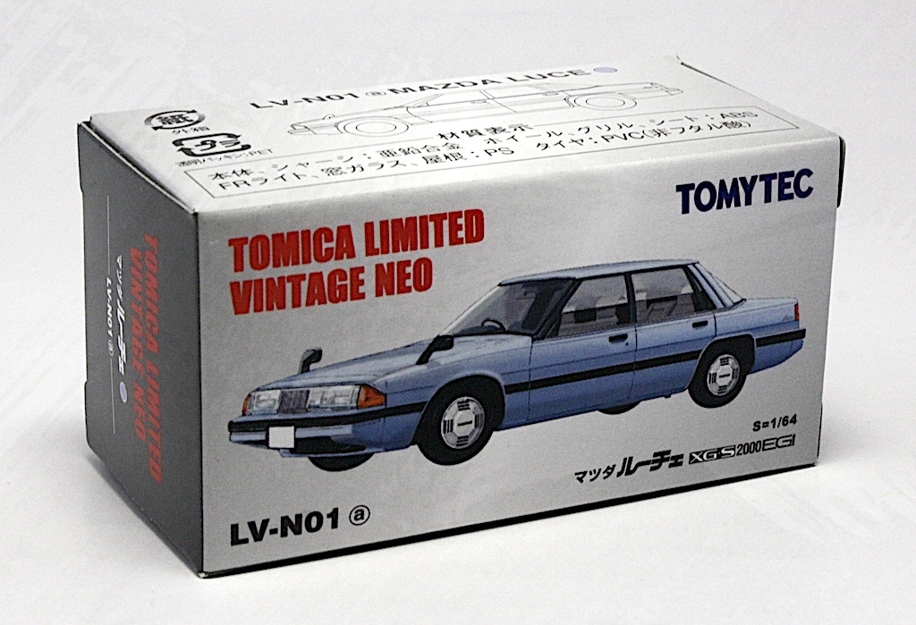トミカリミテッドヴィンテージNEO 1/64 LV-N01a マツダ ルーチェ XG-S 2000EGI拍卖