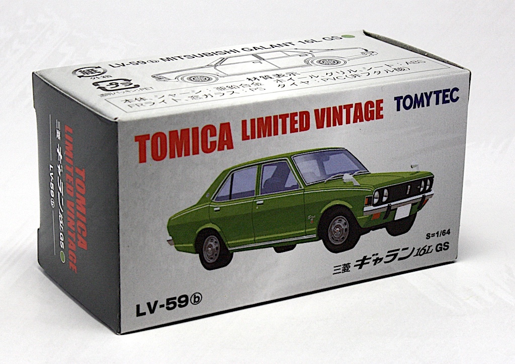 トミカリミテッドヴィンテージ LV-59b 三菱ギャラン16L GS拍卖