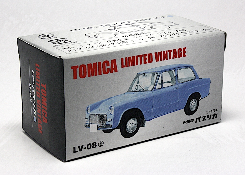 トミカリミテッドヴィンテージ 1/64 LV-08b トヨタ パブリカ拍卖