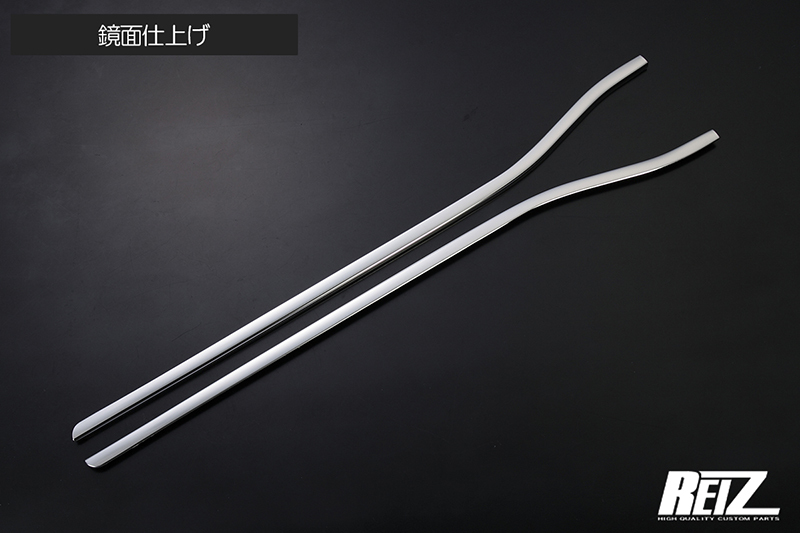 鏡面仕上げ S500J/S510J 後期 サンバー トラック/グランドキャブ 電動格納ミラー装着車用 ウィンドウトリム メッキ調拍卖