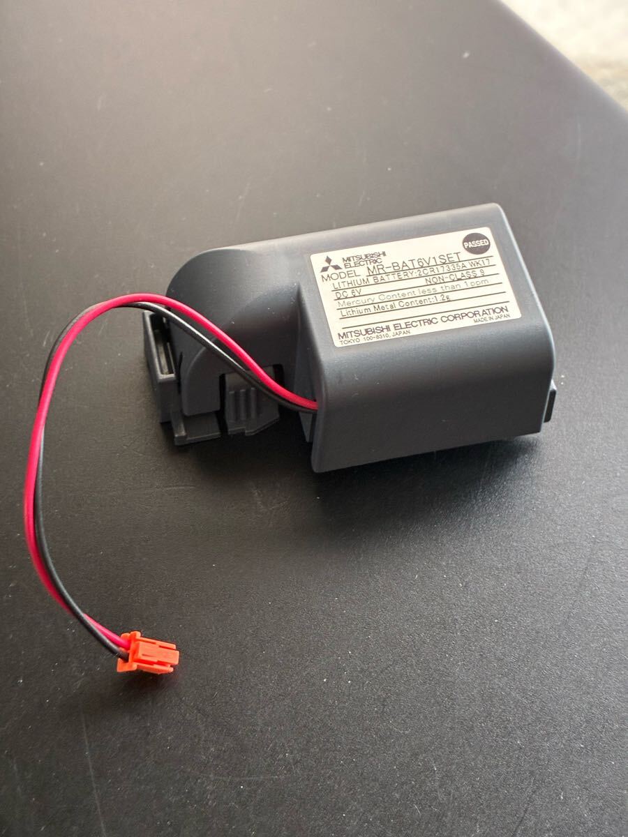 MITSUBISHI 三菱 ACサーボ用バッテリー MR-BAT6V1SET サーボアンプ用拍卖