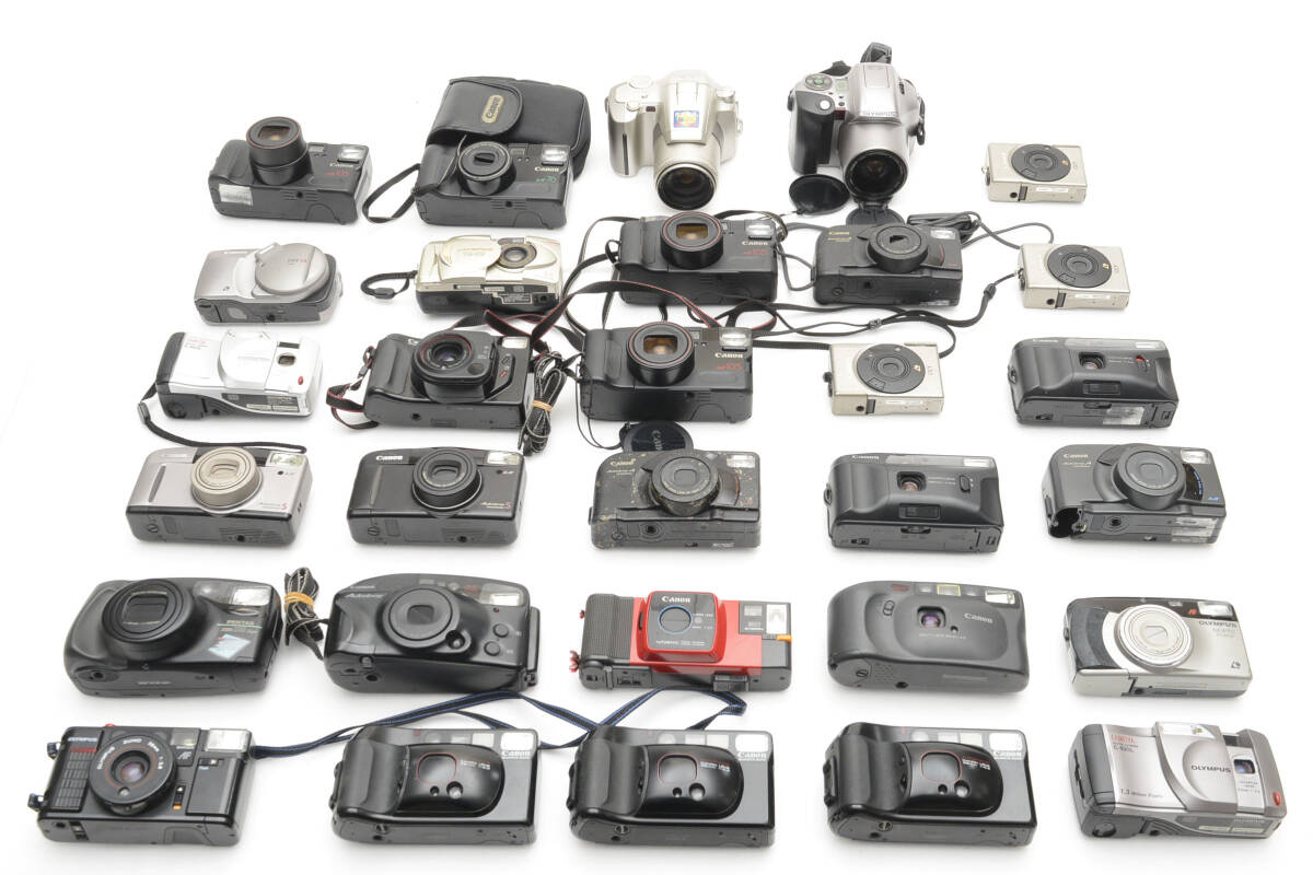 ☆30個 まとめ☆ キヤノン CANON AUTOBOY S PANORAMA IXY OLYMPUS コンパクトフィルム #A021#250#220拍卖