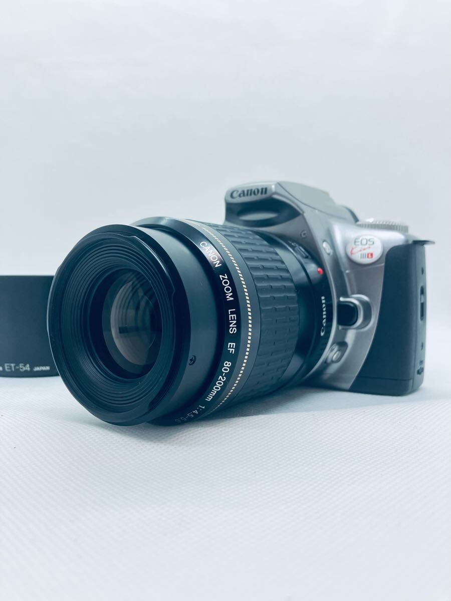 ☆極上美品☆キヤノン CANON KISS IIIL + EF 80-200mm F4.5-5.6 USM #80#65#1799拍卖